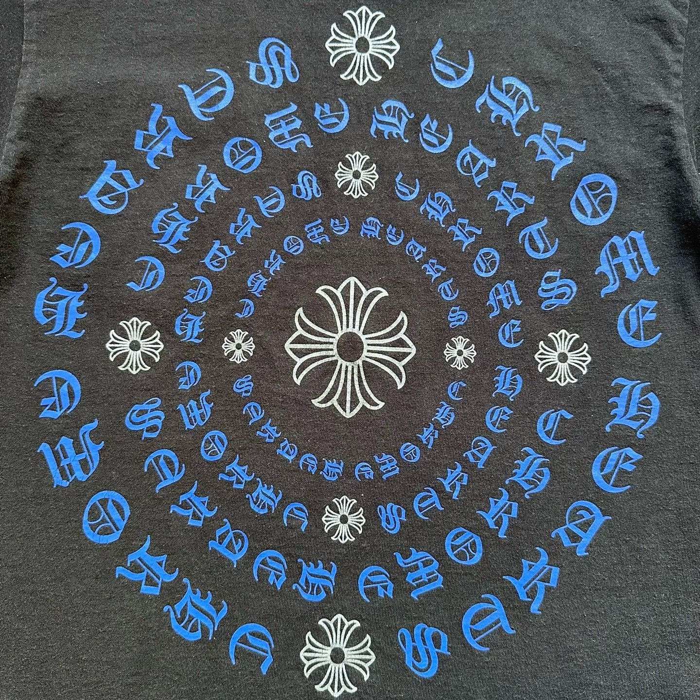 Vintage Vintage Chrome Hearts 90s Black Cross Tee Size US M / EU 48-50 / 2 - 5 Thumbnail