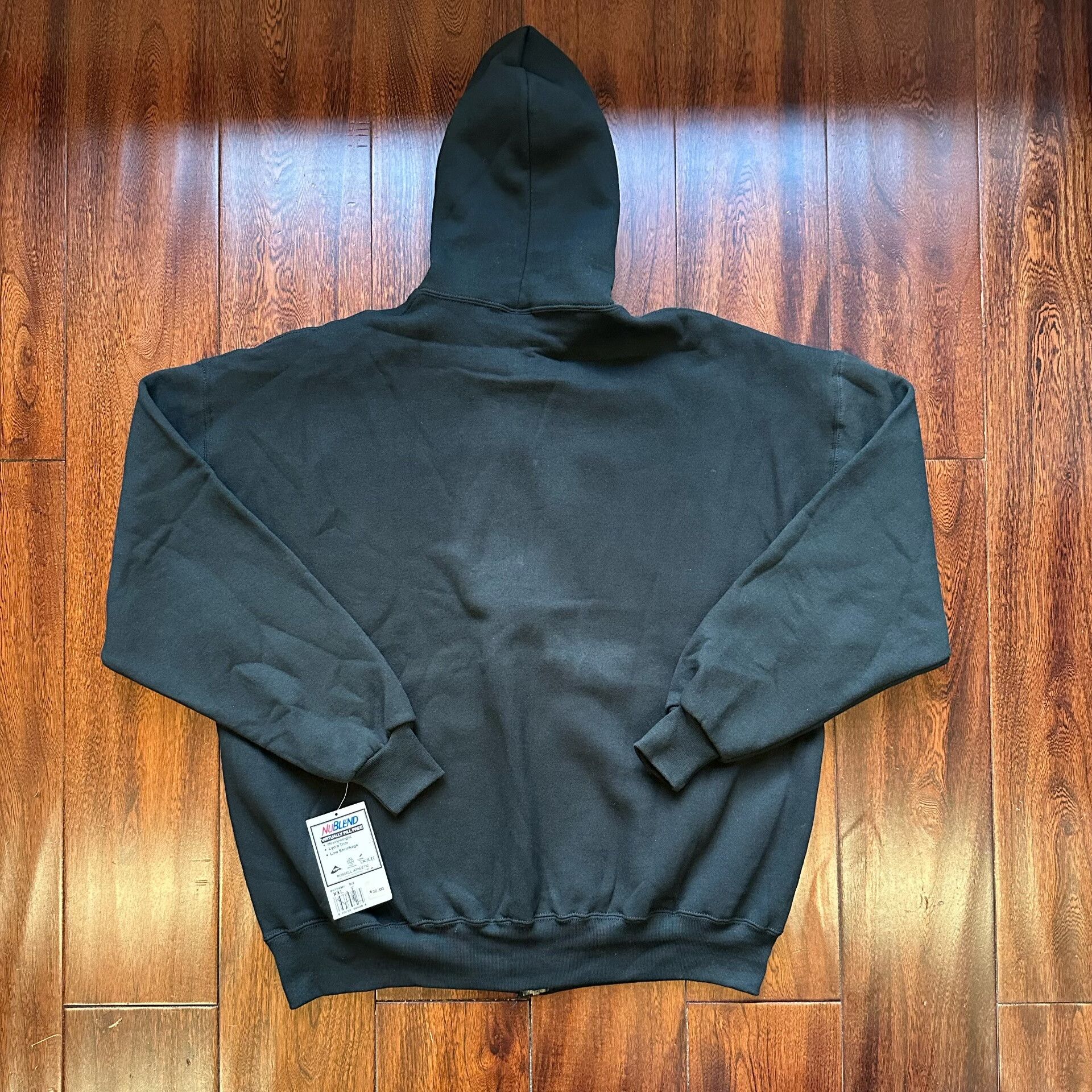 Russell Athletic Russell Vintage 90s Black Hoodie Size US M / EU 48-50 / 2 - 2 Thumbnail