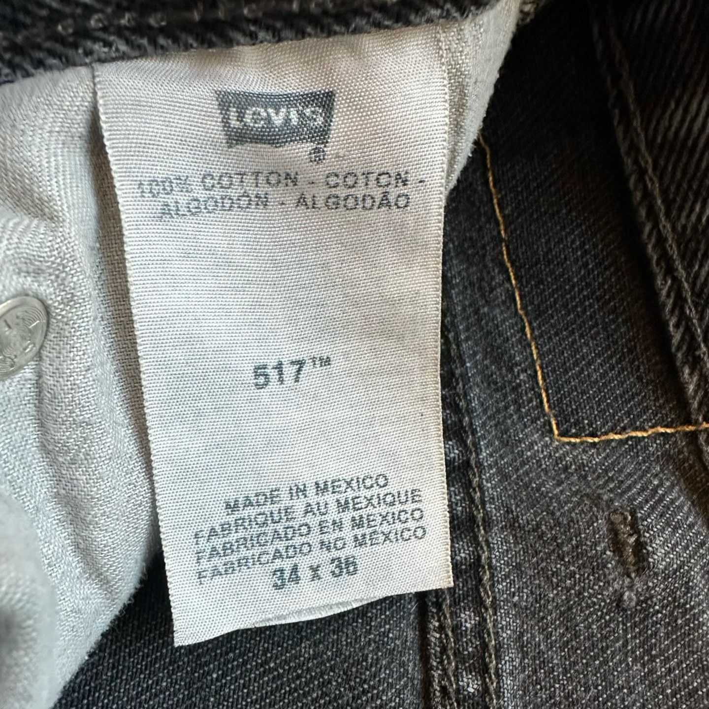 Vintage Vintage Levi's 517 Jeans Size US 33 - 4 Thumbnail