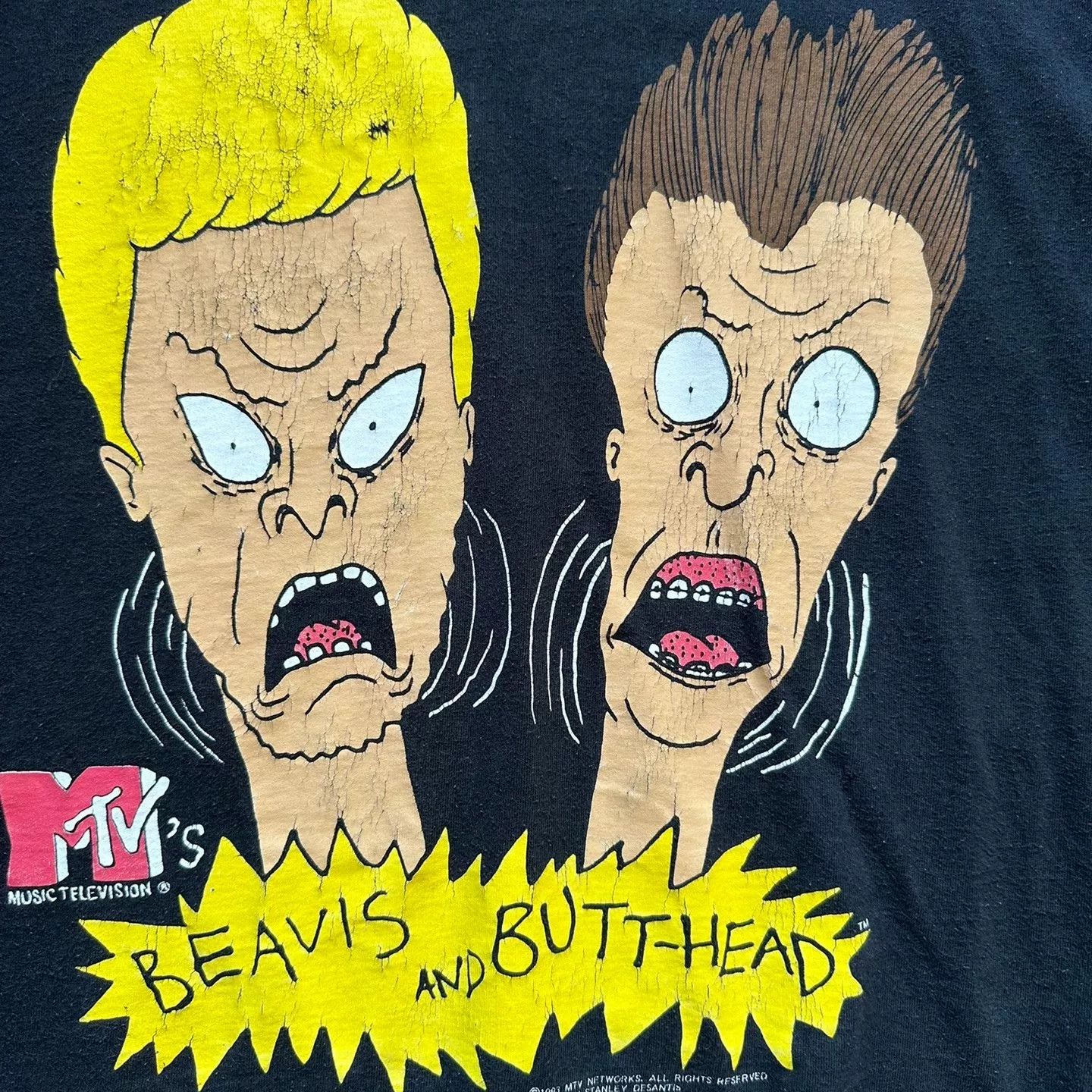 Vintage Vintage Beavis and Butthead 1993 Tee Size US M / EU 48-50 / 2 - 5 Thumbnail