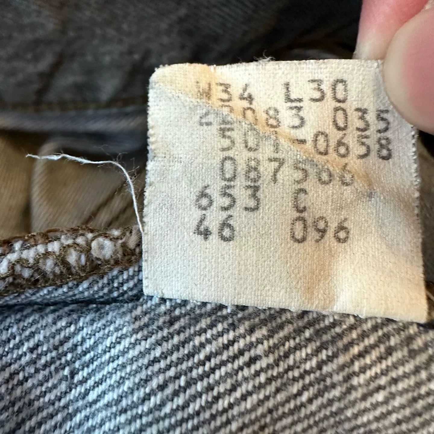 Vintage Vintage Levi's 501 80s American Jeans Size US 28 / EU 44 - 7 Thumbnail