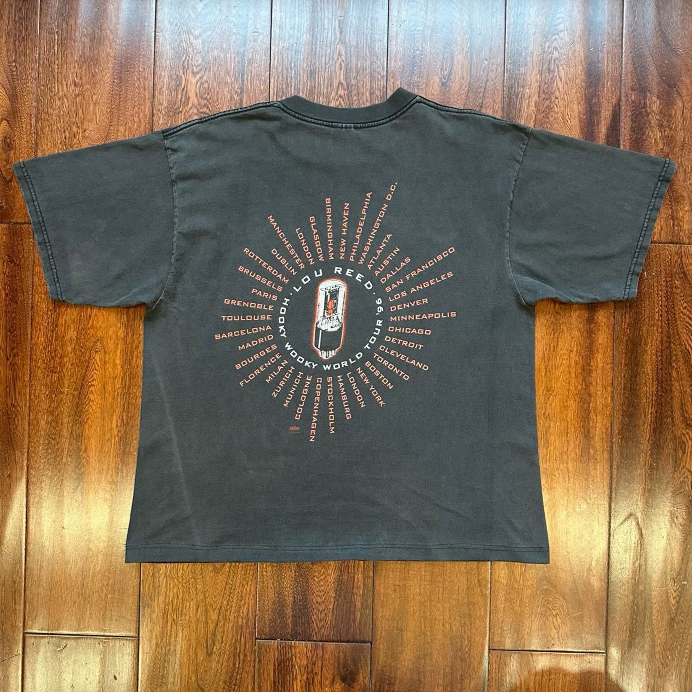 Vintage Vintage 90s Lou Reed Tee Size US M / EU 48-50 / 2 - 2 Thumbnail