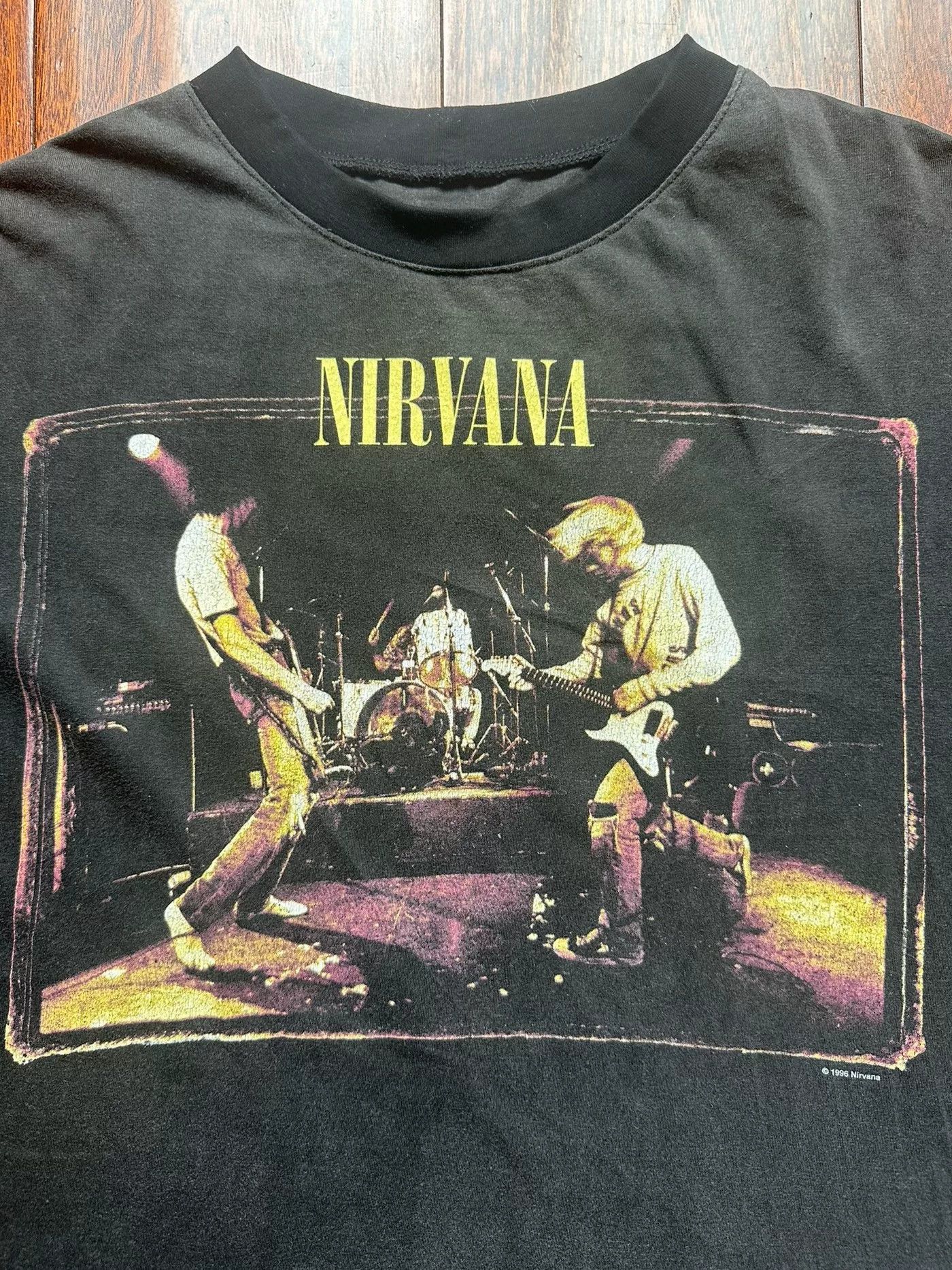 Vintage Vintage Nirvana 1996 T-shirt Size US M / EU 48-50 / 2 - 3 Thumbnail