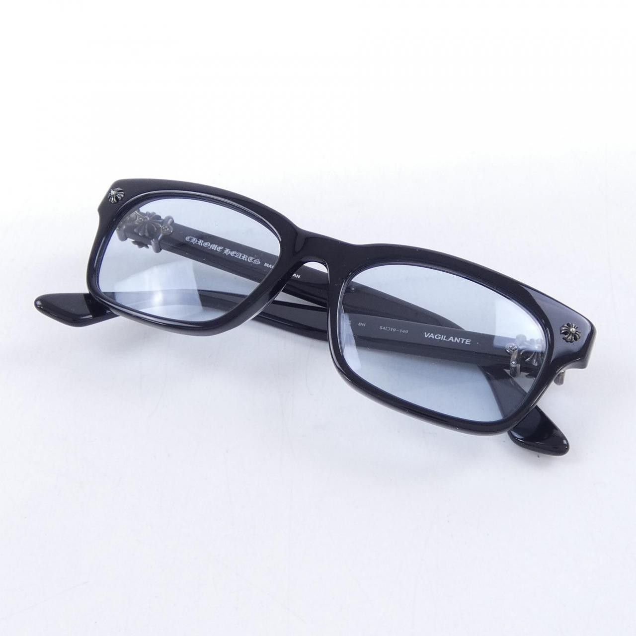 Chrome Hearts Chrome Hearts Chrome Hearts VAGILANTE Eyewear Plastic / Synthetic Glasses VAGILANTE DUTY FREE for USA Size ONE SIZE - 2 Thumbnail