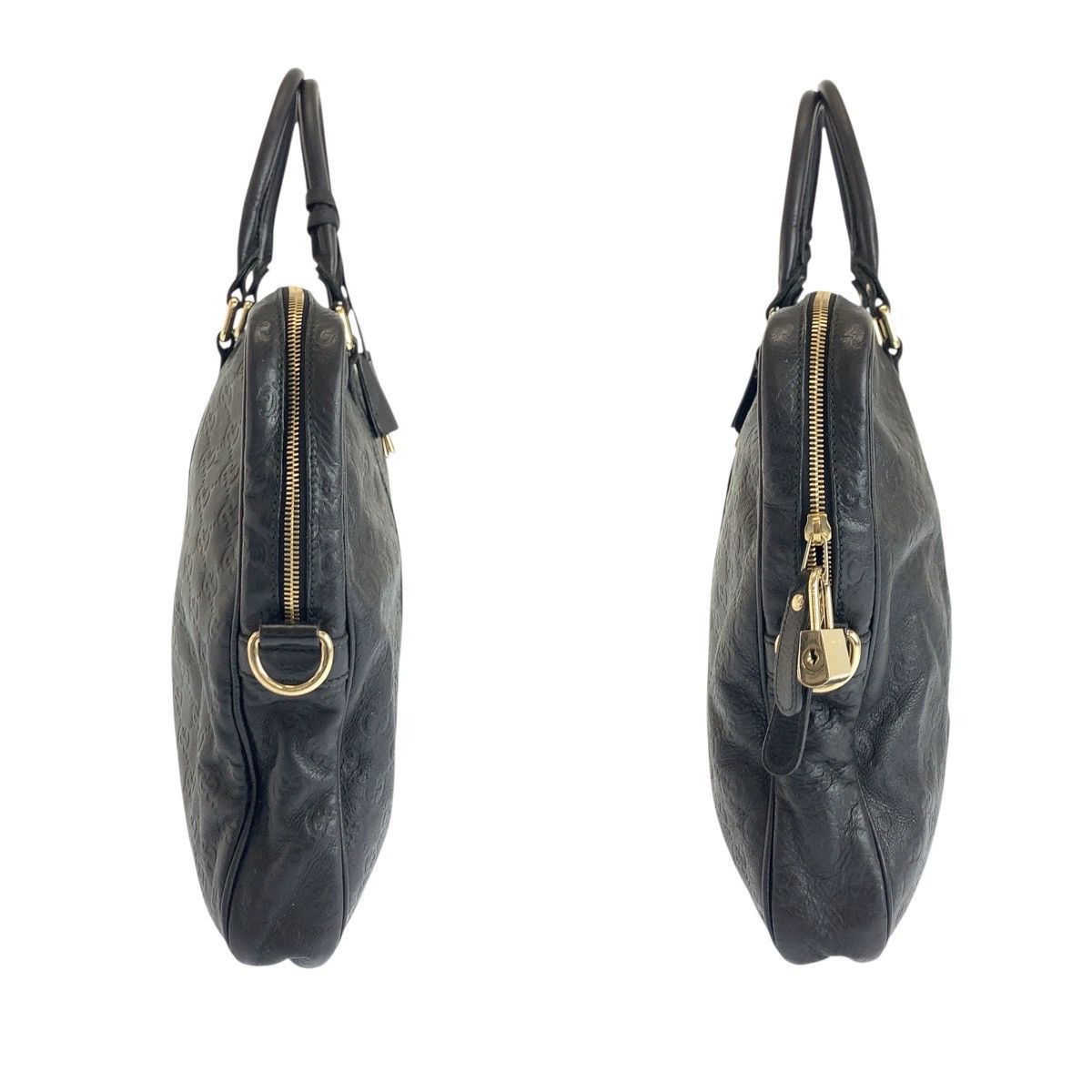 Gucci Gucci Gucci Guccissima Leather Briefcase Leather Business Bag 201480 DUTY FREE for USA Size ONE SIZE - 8 Thumbnail