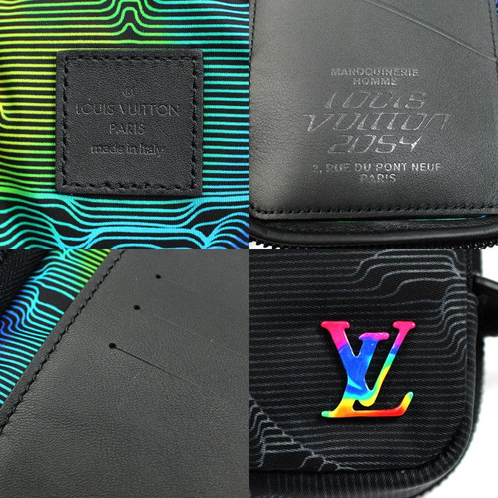 Louis Vuitton Louis Vuitton Louis Vuitton 3D Monogram Nylon Leather Phone Pouch Shoulder Bag Textile Shoulder Bag M80141 DUTY FREE for USA Size ONE SIZE - 5 Thumbnail