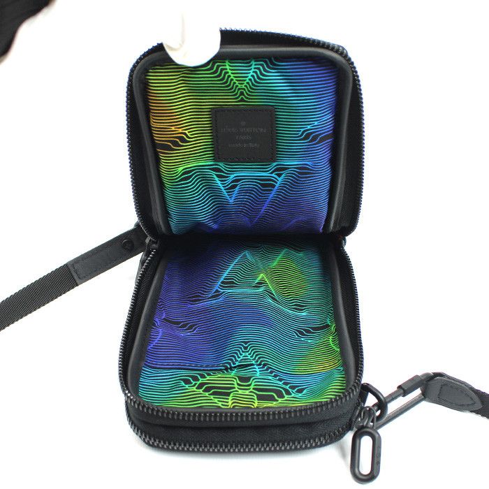 Louis Vuitton Louis Vuitton Louis Vuitton 3D Monogram Nylon Leather Phone Pouch Shoulder Bag Textile Shoulder Bag M80141 DUTY FREE for USA Size ONE SIZE - 3 Thumbnail