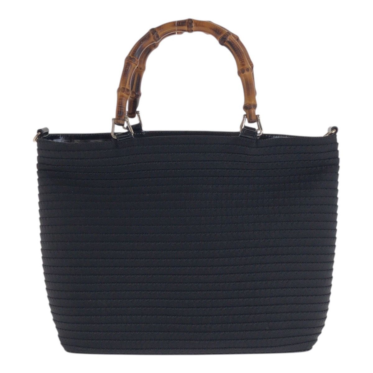 Gucci Gucci Gucci Bamboo Canvas Patent Leather 2way Bag Textile Shoulder Bag 000 1998 0540 DUTY FREE for USA Size ONE SIZE - 2 Thumbnail