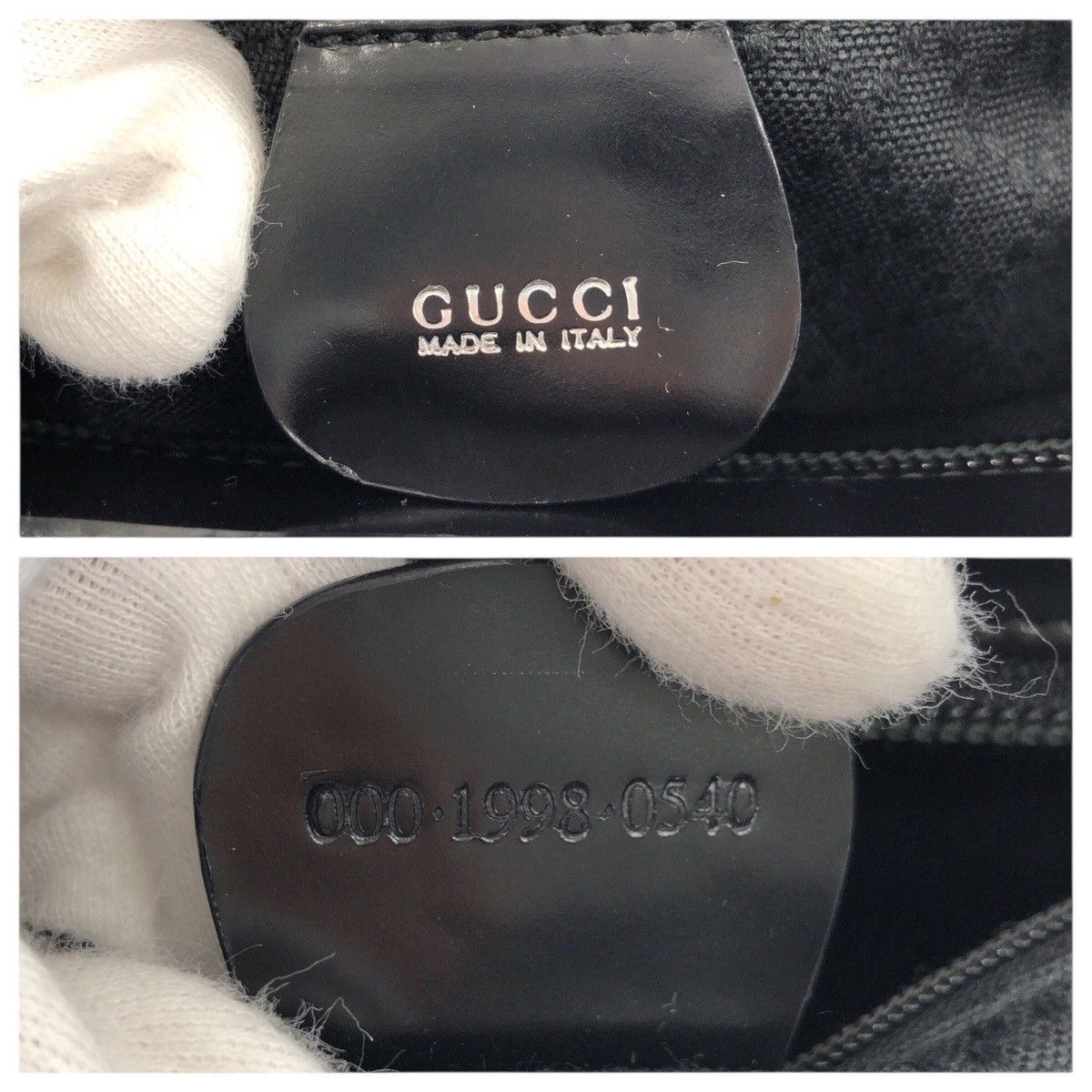 Gucci Gucci Gucci Bamboo Canvas Patent Leather 2way Bag Textile Shoulder Bag 000 1998 0540 DUTY FREE for USA Size ONE SIZE - 4 Thumbnail