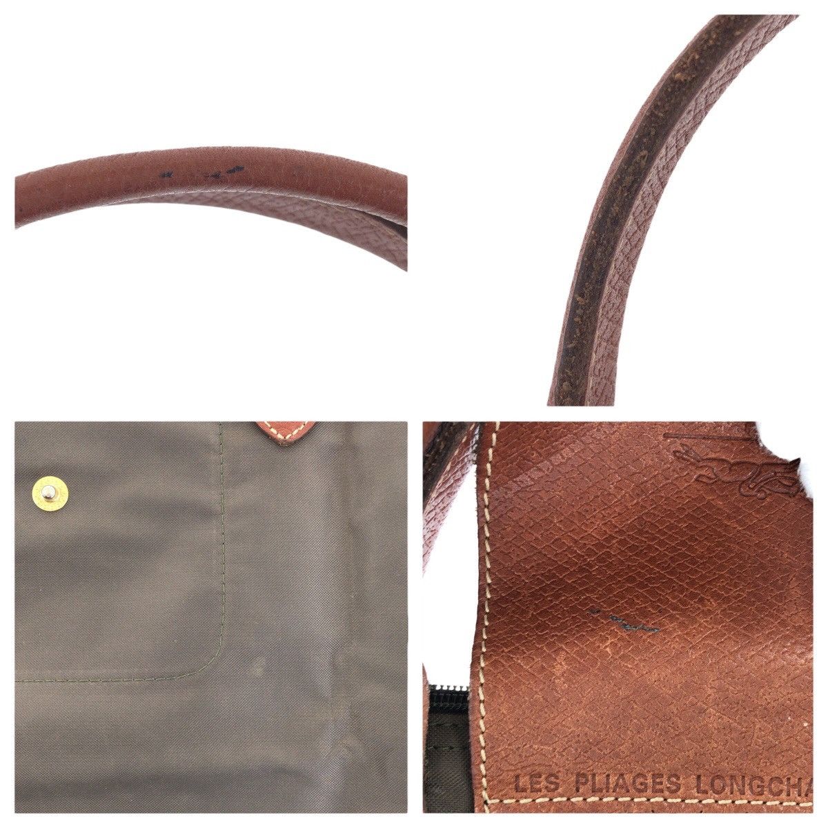 Longchamp Longchamp Longchamp Le Pliage Nylon Leather Tote Bag Textile Tote Bag DUTY FREE for USA Size ONE SIZE - 9 Thumbnail