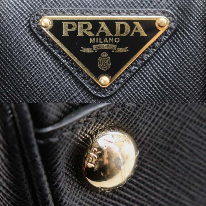 Prada Prada Prada Saffiano Lux 2way Shoulder Bag Leather Shoulder Bag 1BB846 DUTY FREE for USA Size ONE SIZE - 8 Thumbnail