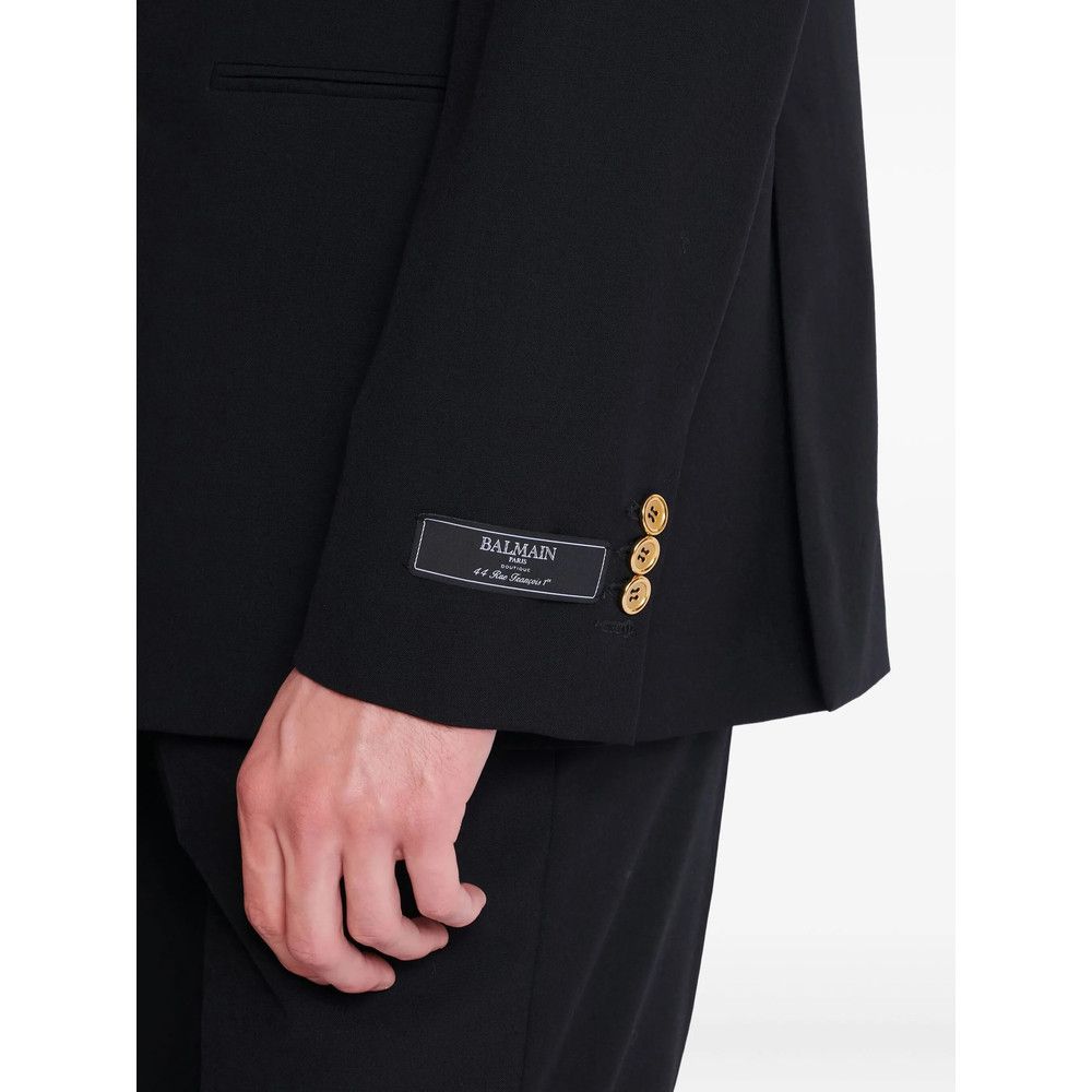 Balmain Balmain BLACK Jackets - Blazers Size US L / EU 52-54 / 3 - 3 Thumbnail