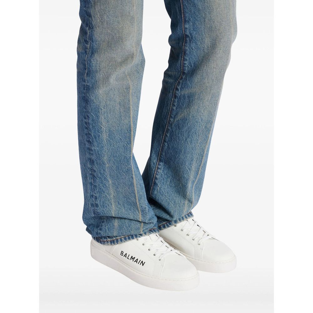 Balmain Balmain WHITE Trainers - Low-Tops Size US 7 / EU 40 - 3 Thumbnail