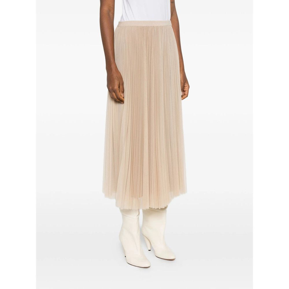 Fabiana Filippi Fabiana Filippi NEUTRALS Skirts - Pleated Skirts Size 28" / US 6 / IT 42 - 2 Thumbnail