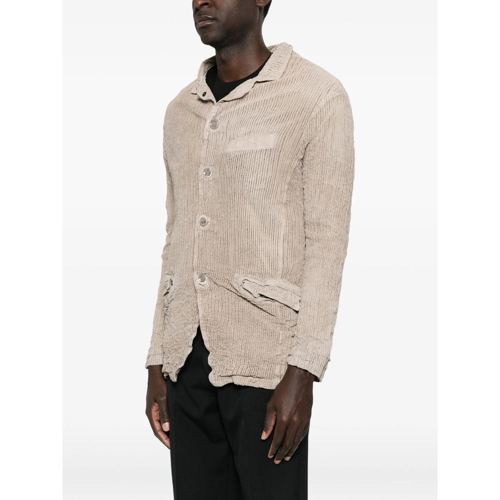 Giorgio Brato Giorgio Brato NEUTRALS Jackets - Leather Jackets Size US XL / EU 56 / 4 - 5 Thumbnail