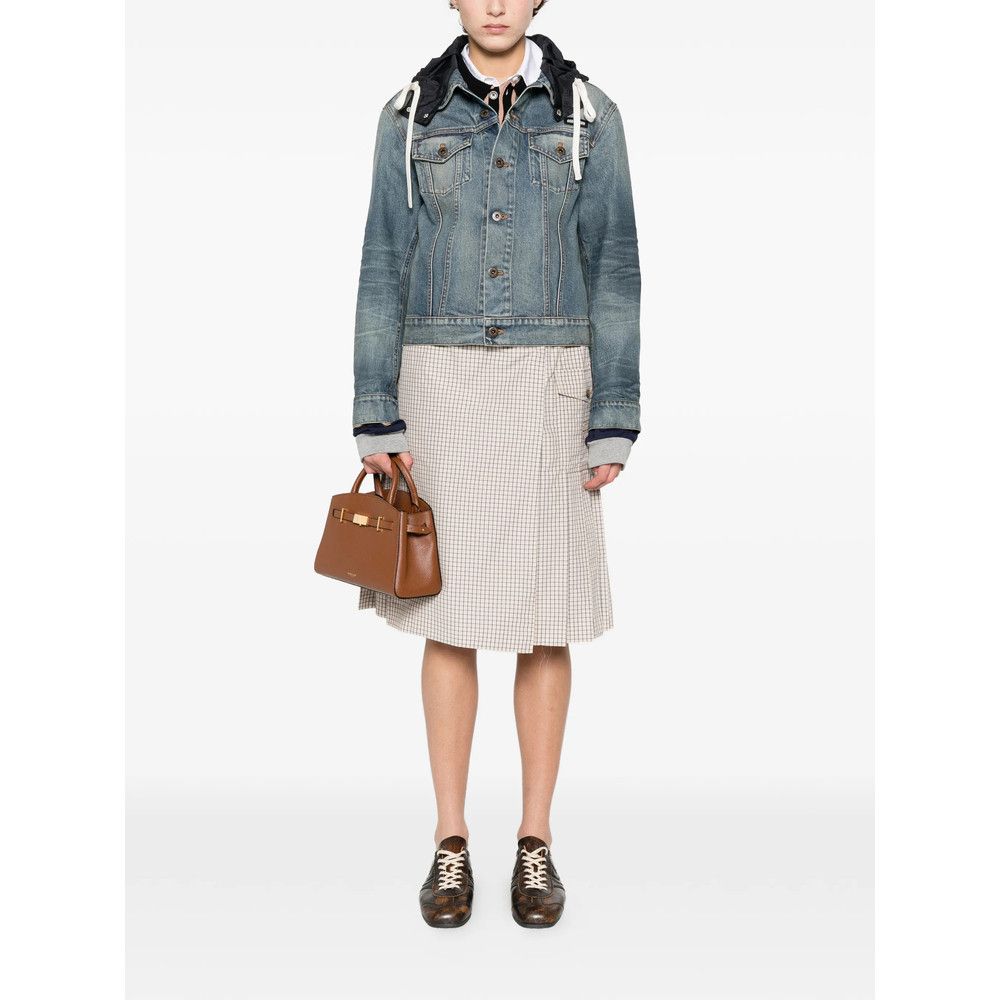 Miu Miu Miu Miu BLUE Jackets - Denim Jackets Size S / US 4 / IT 40 - 2 Thumbnail