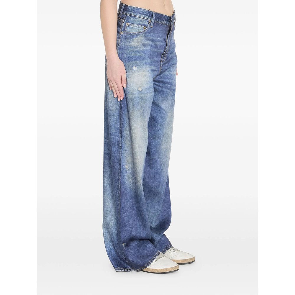 Golden Goose Golden Goose BLUE Trousers - Palazzo Pants Size 27" / US 4 / IT 40 - 2 Thumbnail