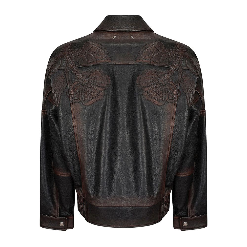 Golden Goose Golden Goose BROWN Jackets - Leather Jackets Size S / US 4 / IT 40 - 3 Thumbnail