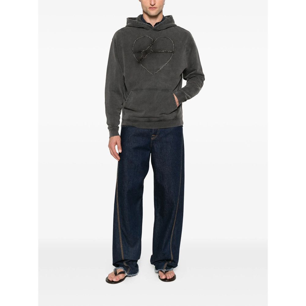 Carne Bollente Carne Bollente GREY Sweaters & Knitwear - Hoodies Size US S / EU 44-46 / 1 - 2 Thumbnail