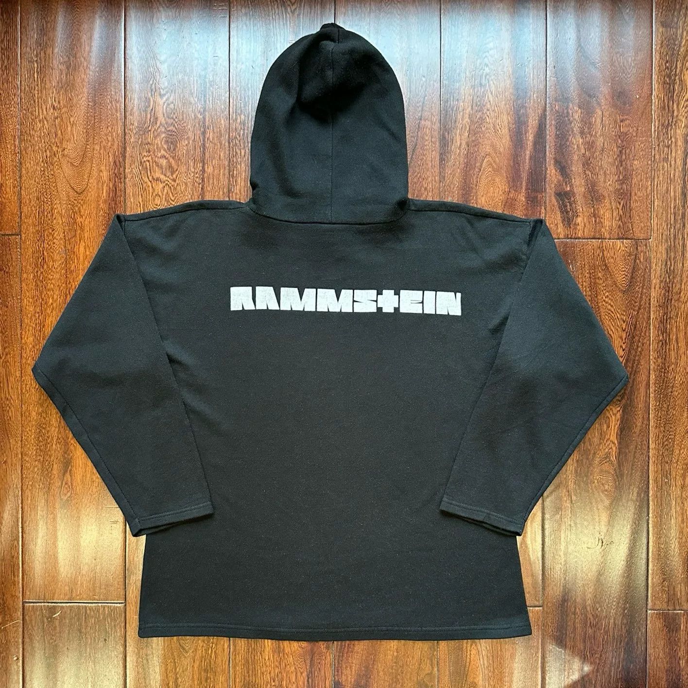 Vintage Vintage Rammstein 2002 Official Hoodie Size US M / EU 48-50 / 2 - 2 Thumbnail