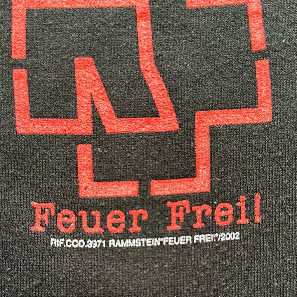 Vintage Vintage Rammstein 2002 Official Hoodie Size US M / EU 48-50 / 2 - 4 Thumbnail