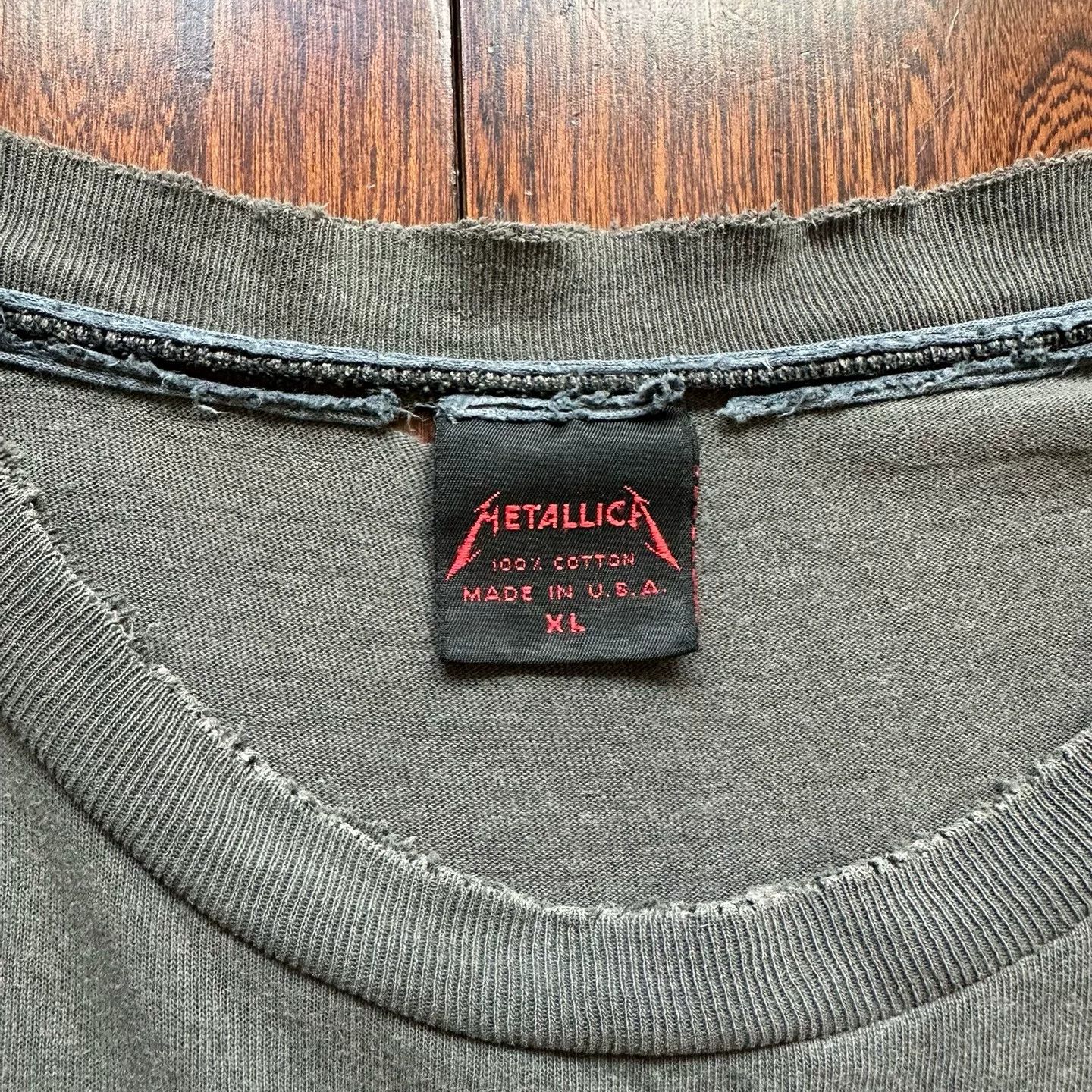 Vintage Vintage Metallica 1991 Fade Tee Size US M / EU 48-50 / 2 - 3 Thumbnail