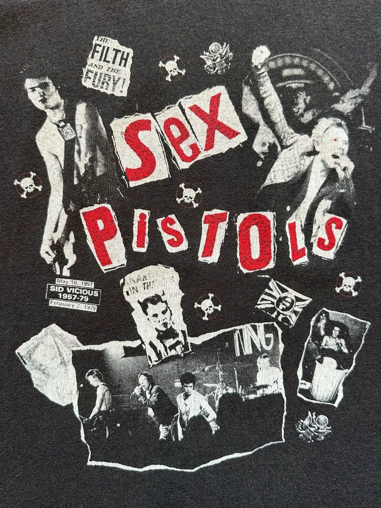 Vintage Vintage 90s Sex Pistols Tee Size US M / EU 48-50 / 2 - 5 Thumbnail