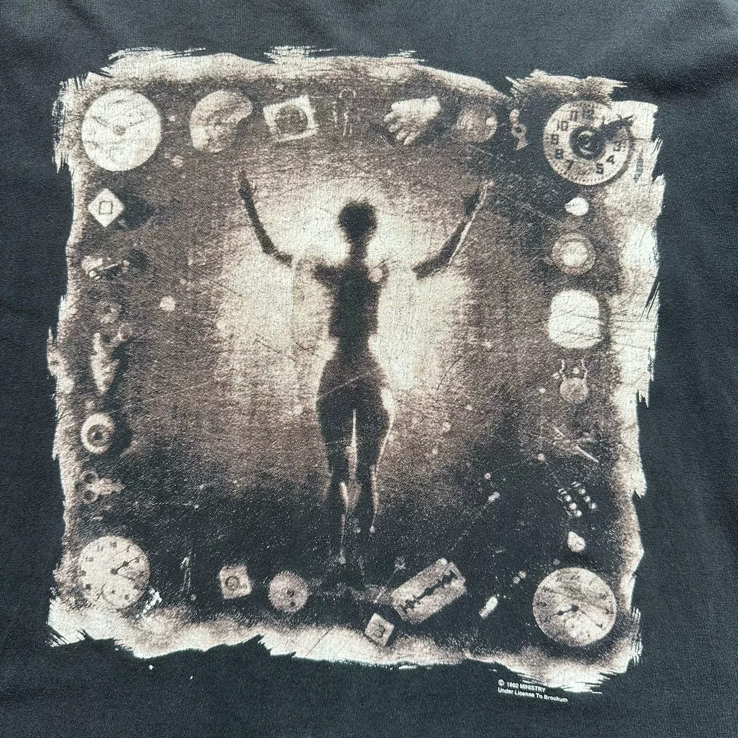 Vintage Vintage Ministry 1992 Album Print Tee Size US M / EU 48-50 / 2 - 4 Thumbnail