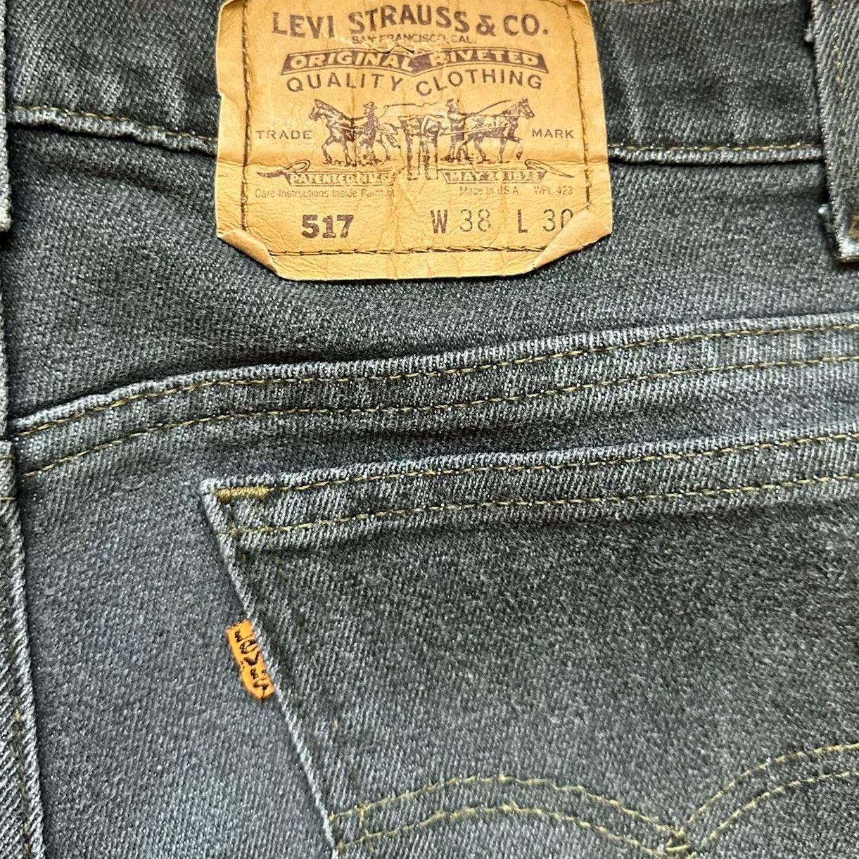 Vintage Vintage Levis 517 90s Jeans Size US 35 - 3 Thumbnail