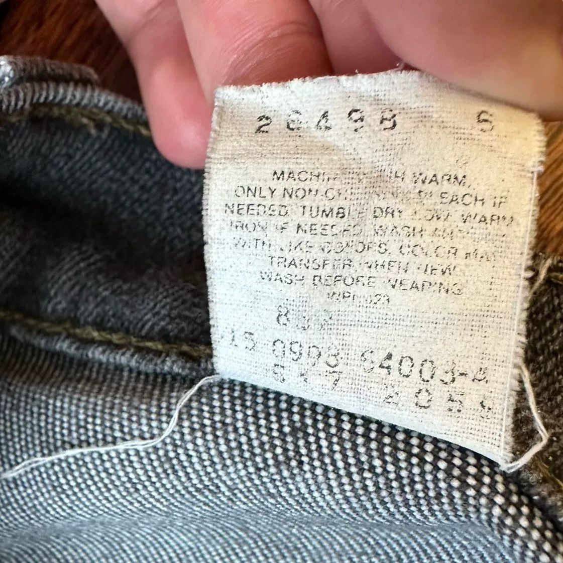 Vintage Vintage Levis 517 90s Jeans Size US 35 - 5 Thumbnail