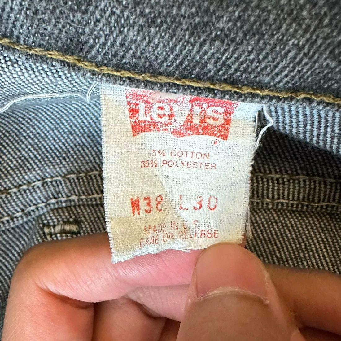Vintage Vintage Levis 517 90s Jeans Size US 35 - 4 Thumbnail