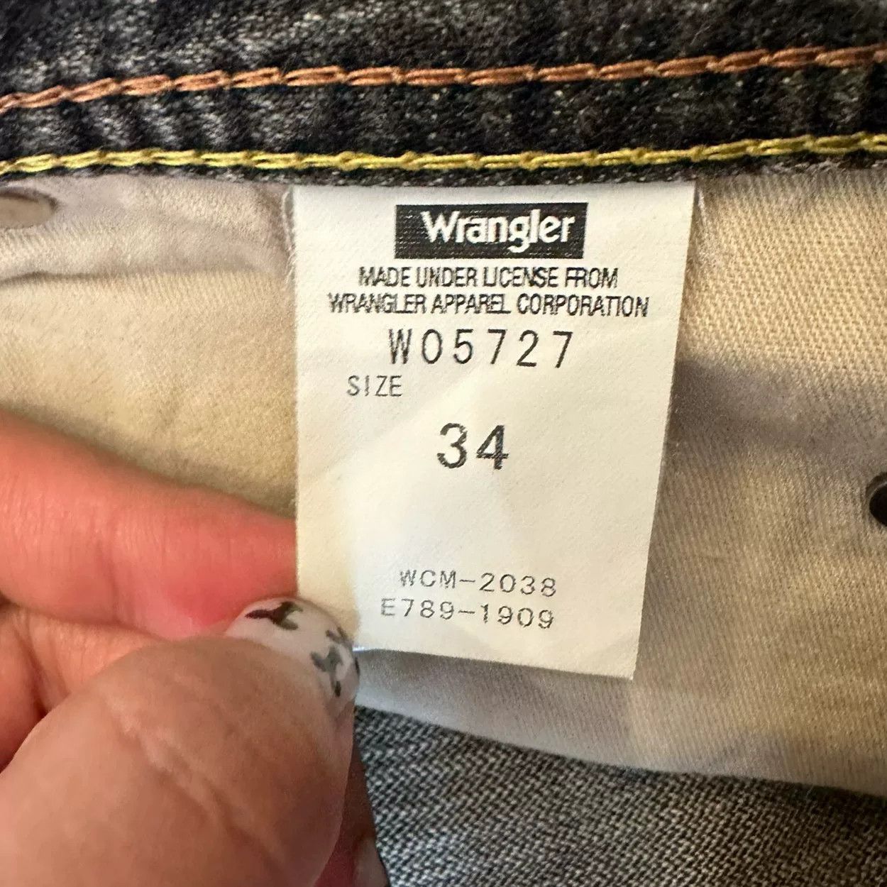 Vintage Vintage Wrangler Bootcut Jeans Japan Size US 36 / EU 52 - 3 Thumbnail