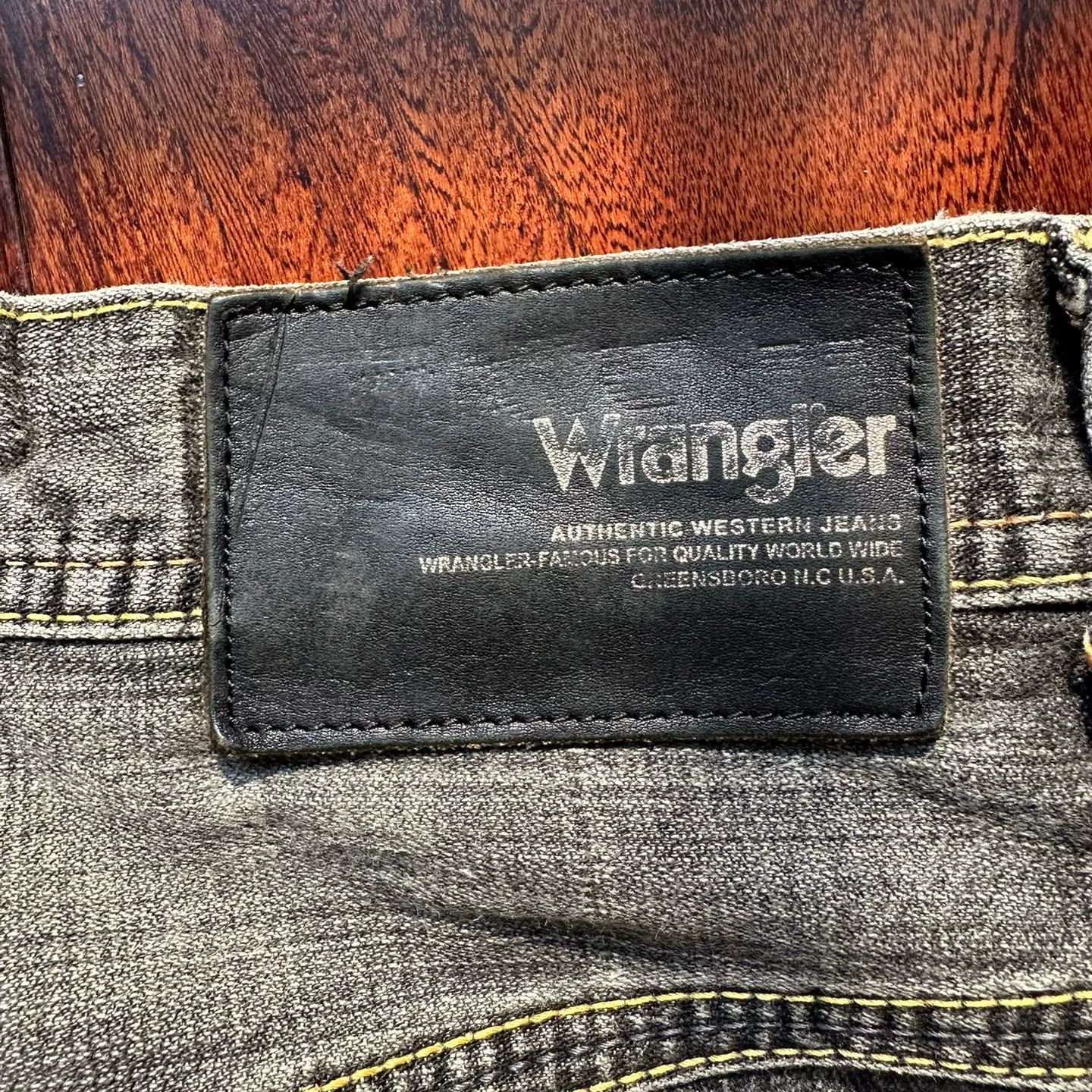 Vintage Vintage Wrangler Bootcut Jeans Japan Size US 36 / EU 52 - 4 Thumbnail