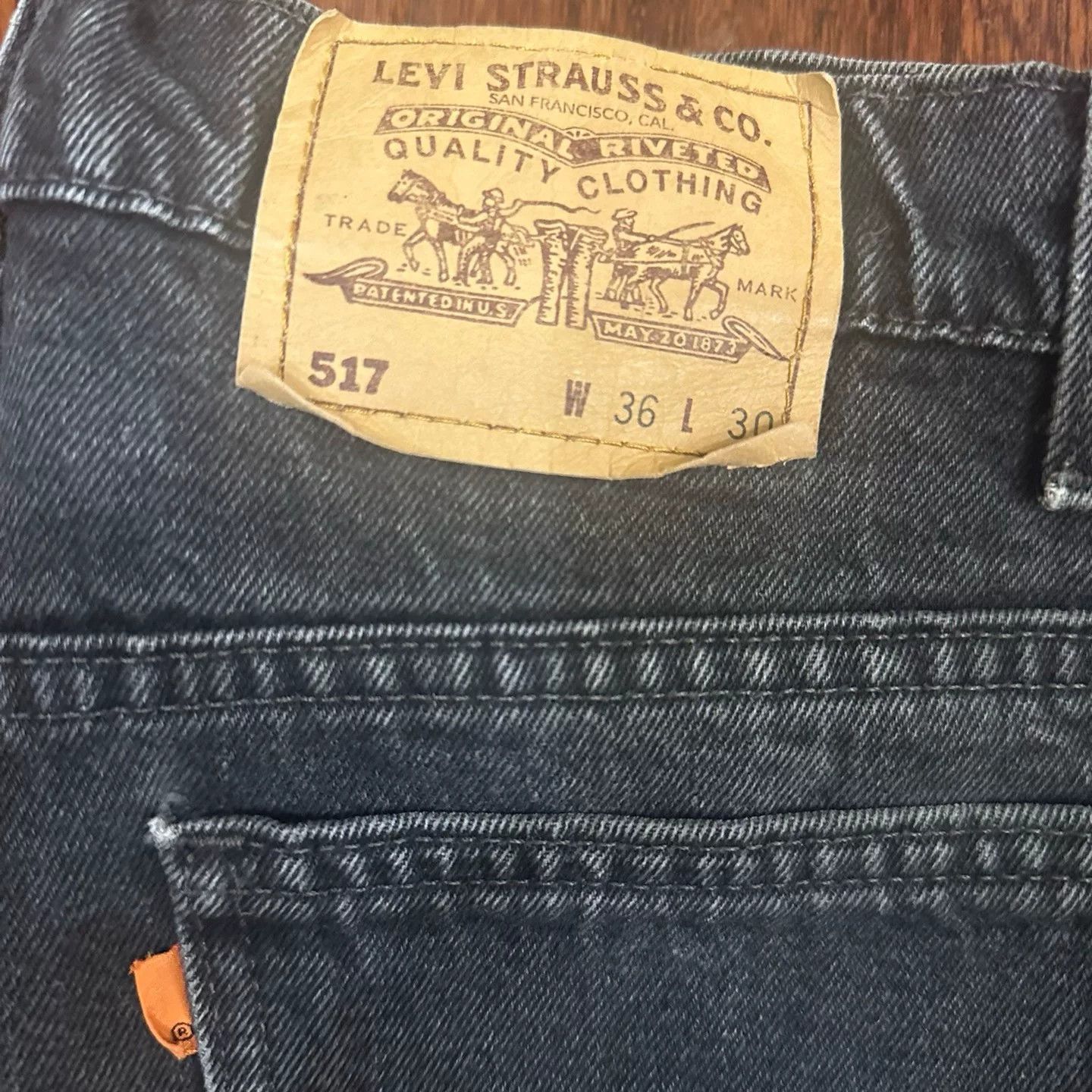 Vintage Vintage Levi's 517 US Orange Tab Size US 34 / EU 50 - 3 Thumbnail