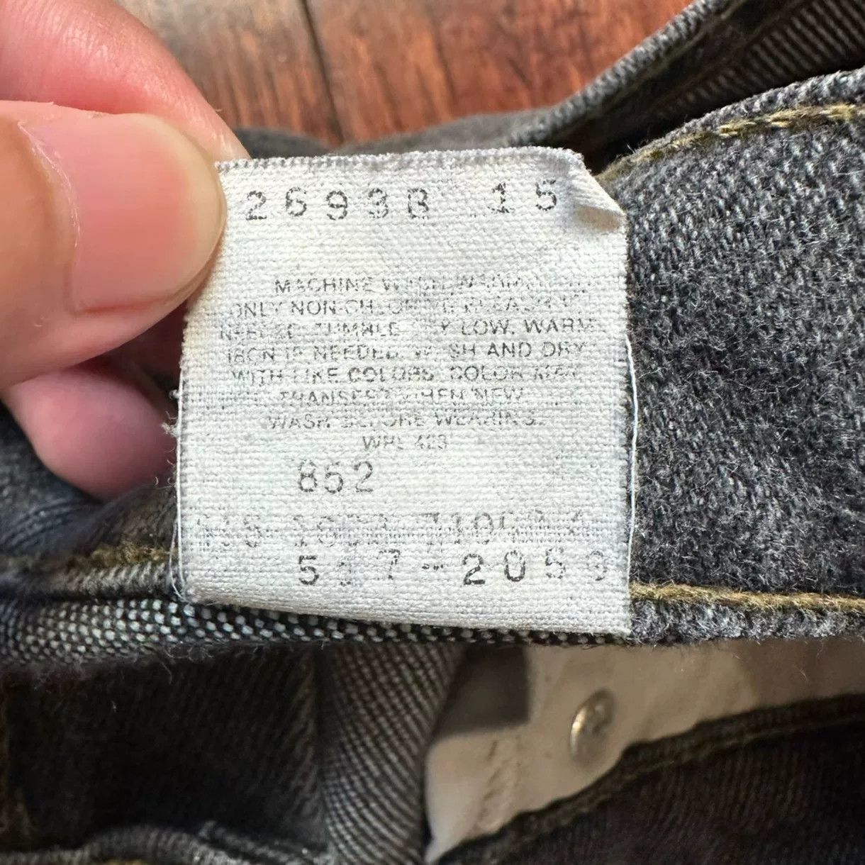 Vintage Vintage Levi's 517 USA 90s Orange Tab Jeans Size US 32 / EU 48 - 5 Thumbnail