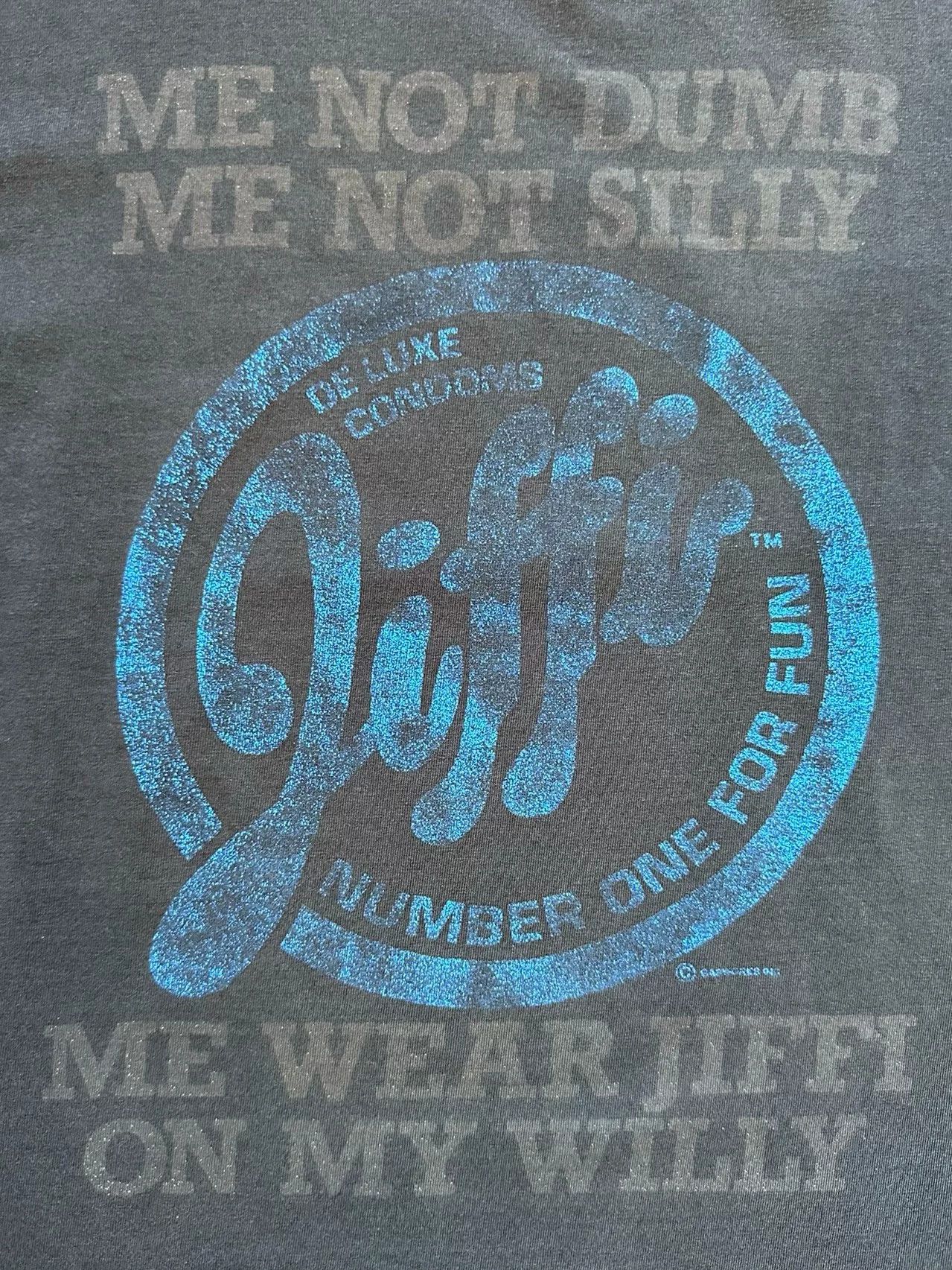 Vintage Vintage 90s Jiffi Fade Tee Size US M / EU 48-50 / 2 - 5 Thumbnail