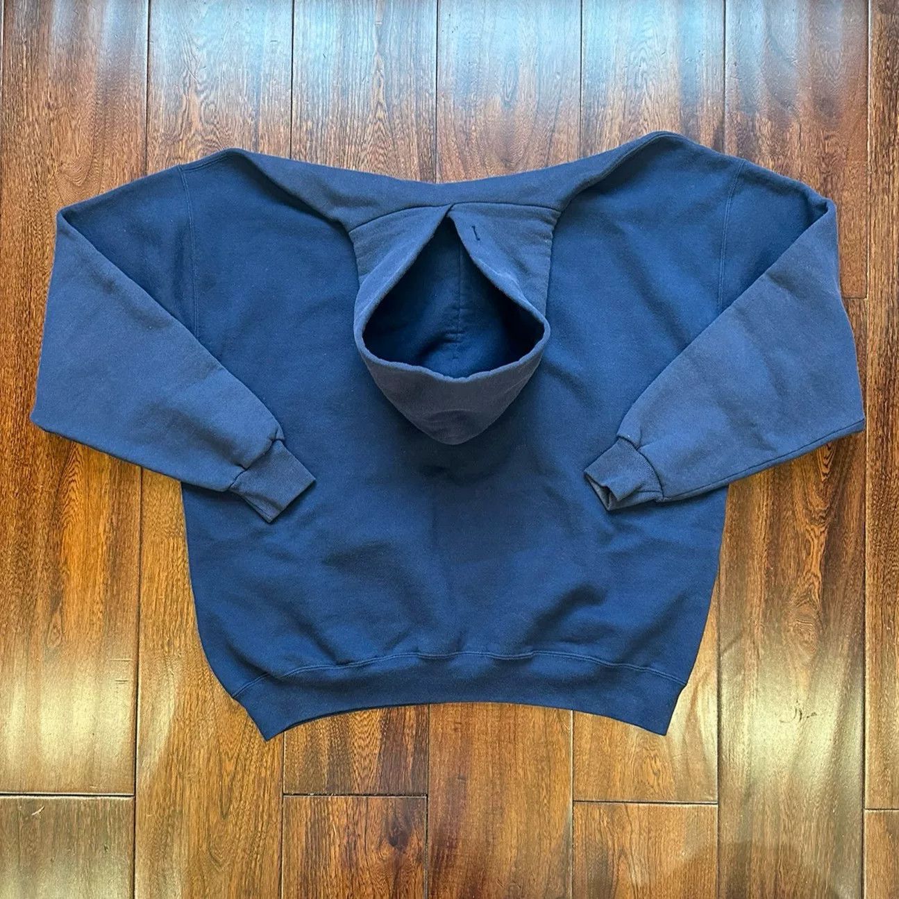 Vintage Vintage Russell 90s Faded Hoodie Size US XXL / EU 58 / 5 - 2 Thumbnail