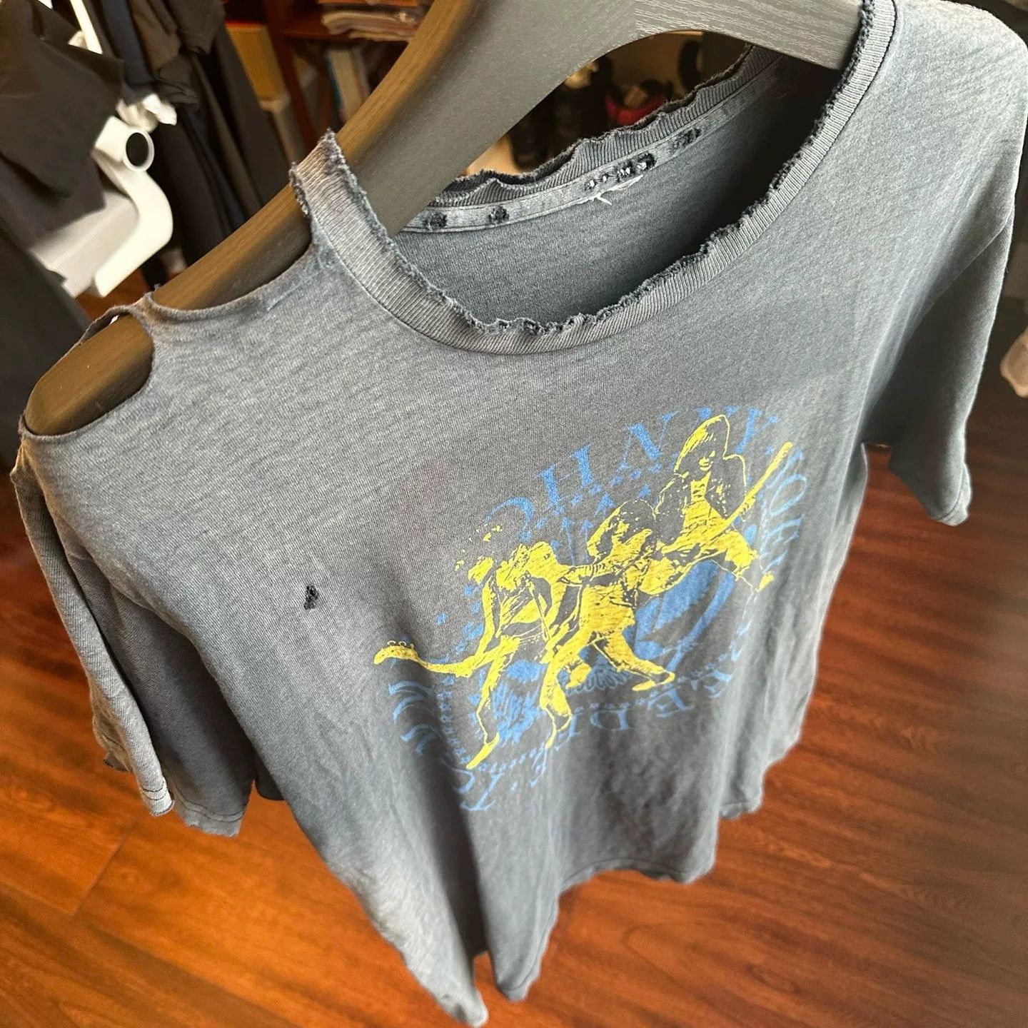 Vintage Vintage Ramones Faded 90s Tee Size US M / EU 48-50 / 2 - 5 Thumbnail