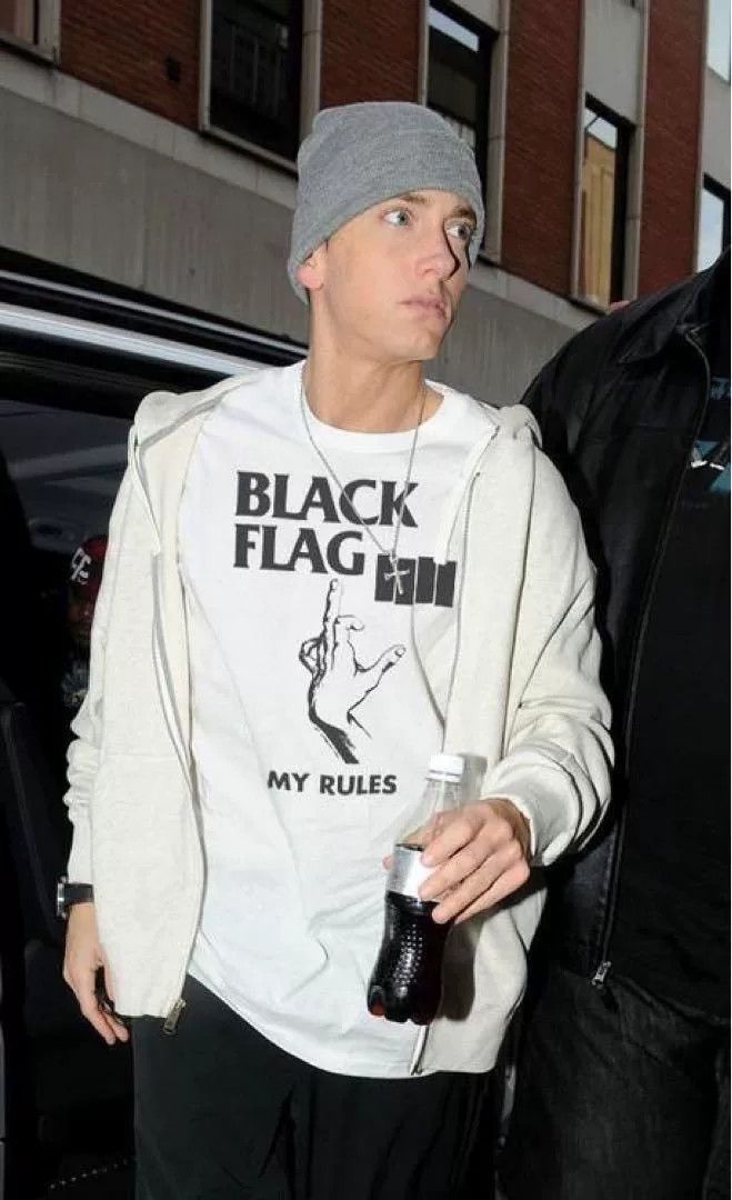 Vintage Vintage Black Flag 90s Tee Size US M / EU 48-50 / 2 - 8 Thumbnail