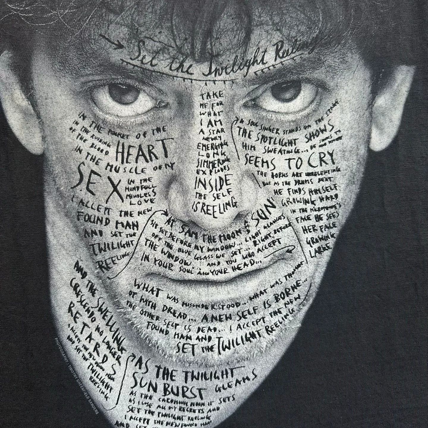 Vintage Vintage 90s Lou Reed T-Shirt Size US M / EU 48-50 / 2 - 4 Thumbnail