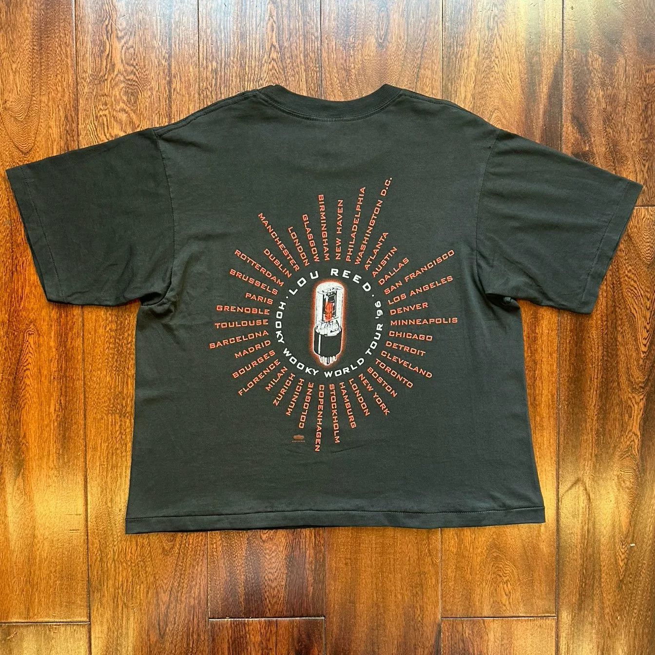 Vintage Vintage 90s Lou Reed T-Shirt Size US M / EU 48-50 / 2 - 2 Thumbnail