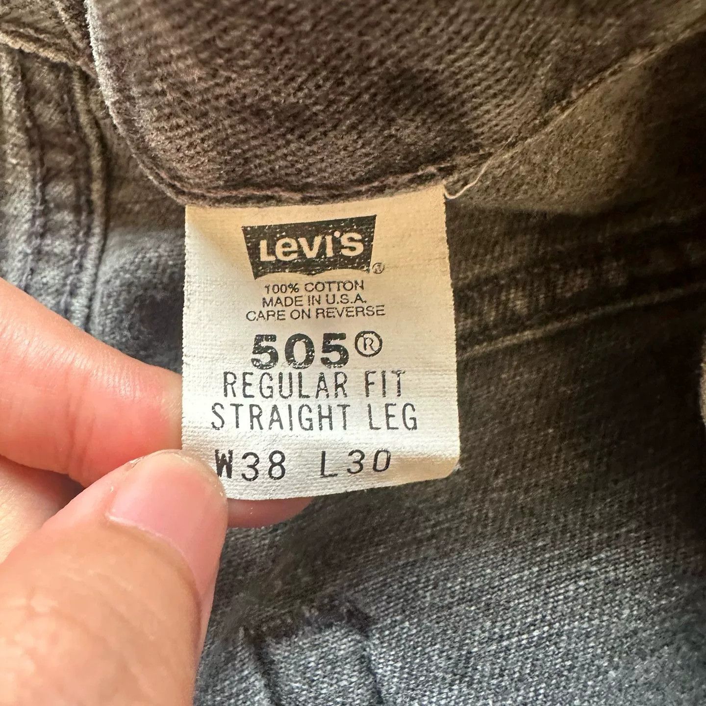 Vintage Vintage Levis Remake Baggy Shorts Size US 35 - 4 Thumbnail
