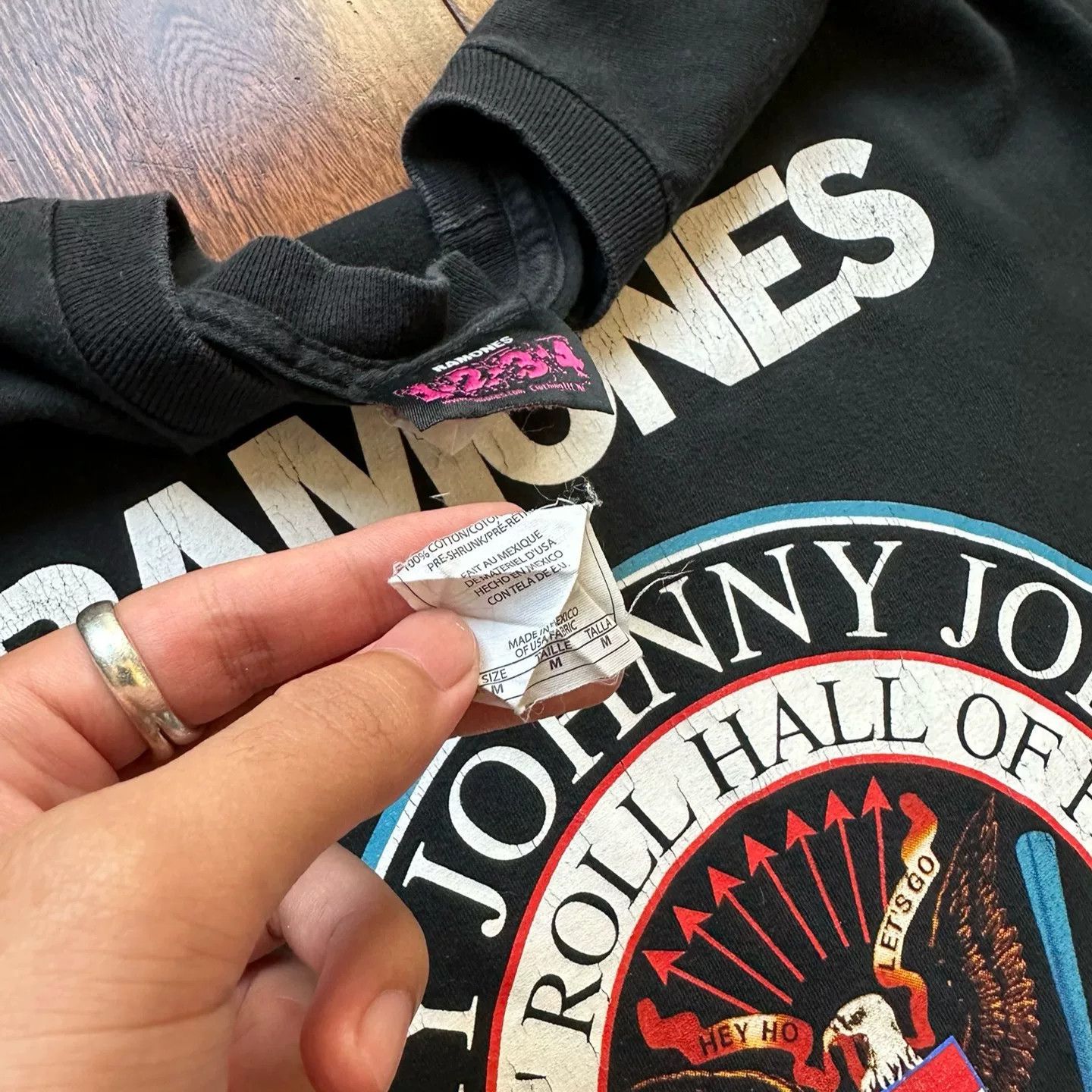 Vintage Ramones 2002 Vintage Graphic Tee Size US M / EU 48-50 / 2 - 5 Thumbnail