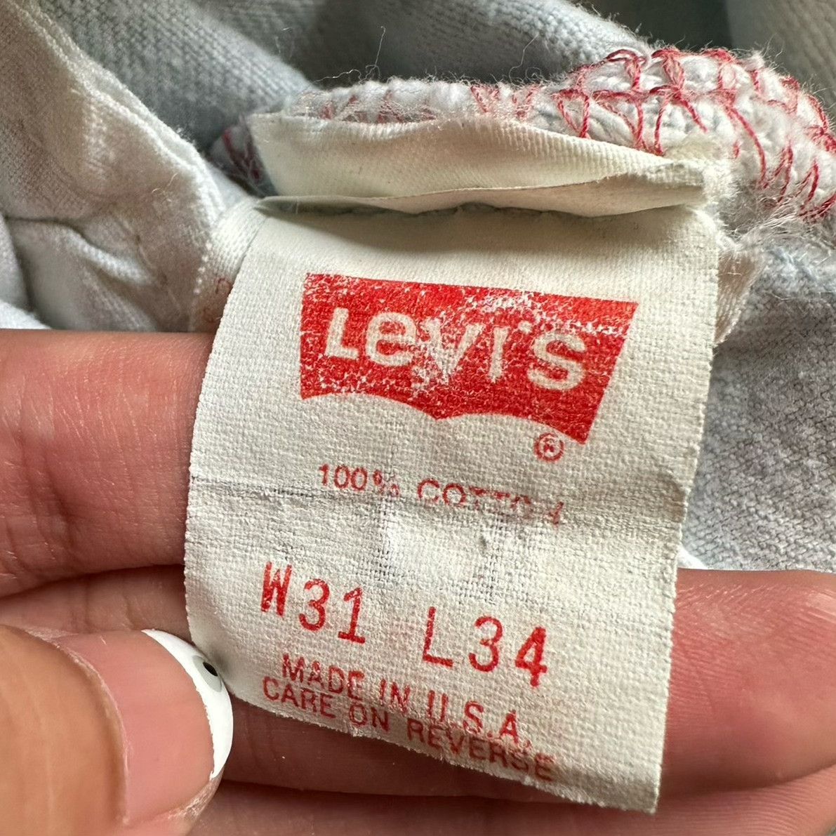 Vintage Vintage Levi's 501 90s US Made Size US 30 / EU 46 - 6 Thumbnail