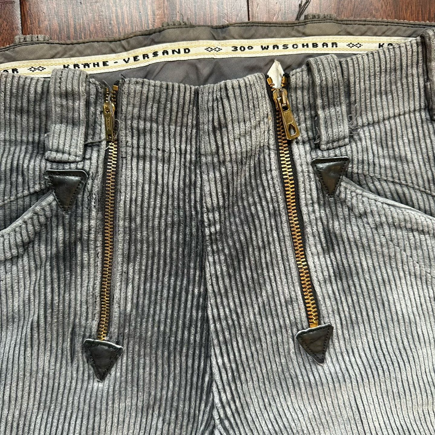 Vintage Vintage 50-80s German Corduroy Work Pants Size US 30 / EU 46 - 3 Thumbnail