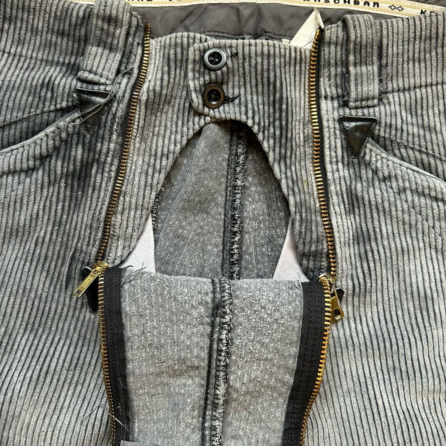 Vintage Vintage 50-80s German Corduroy Work Pants Size US 30 / EU 46 - 4 Thumbnail