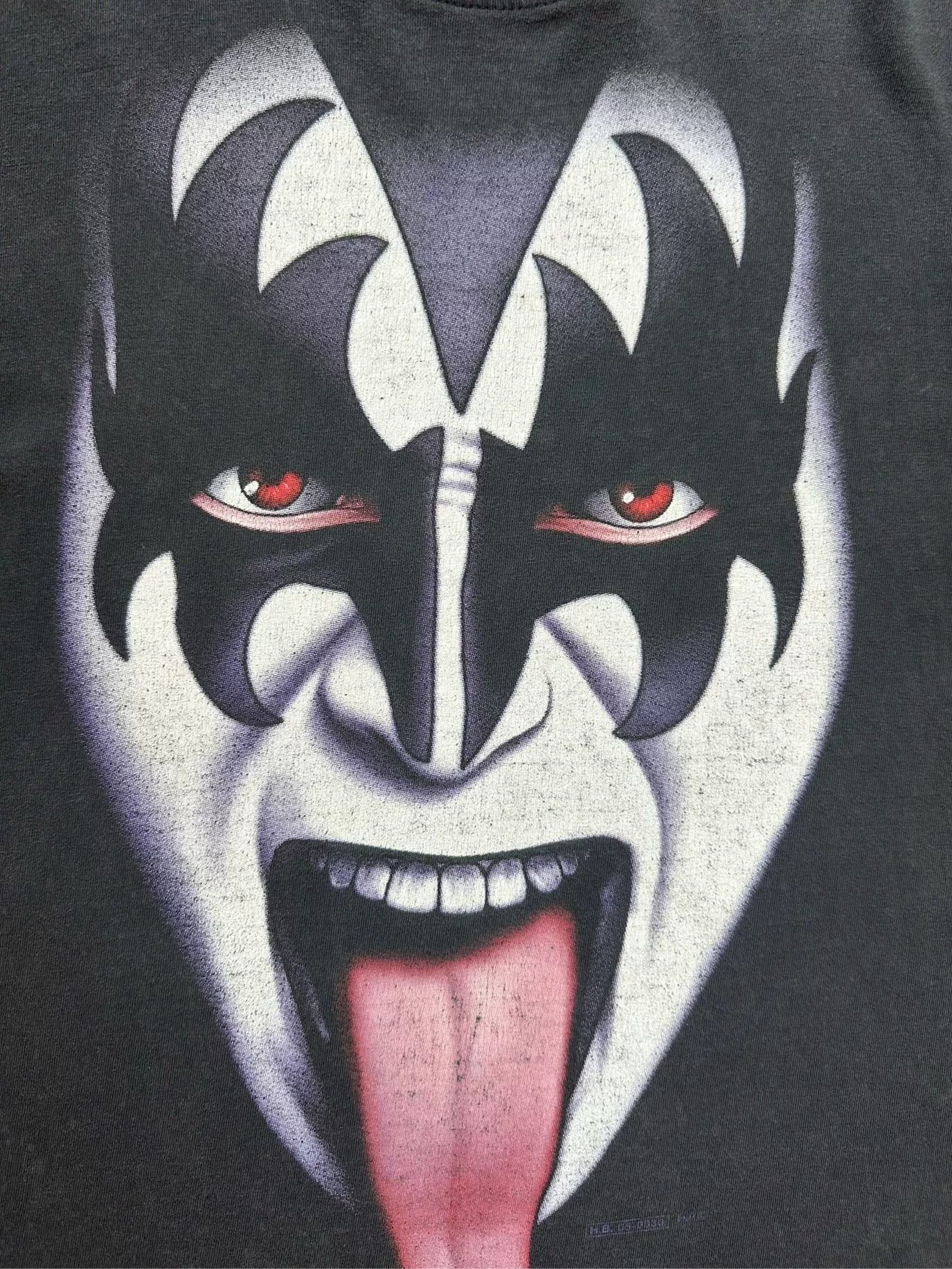 Vintage Kiss Vintage 90-00s Gene Simmons Tee Size US M / EU 48-50 / 2 - 7 Thumbnail