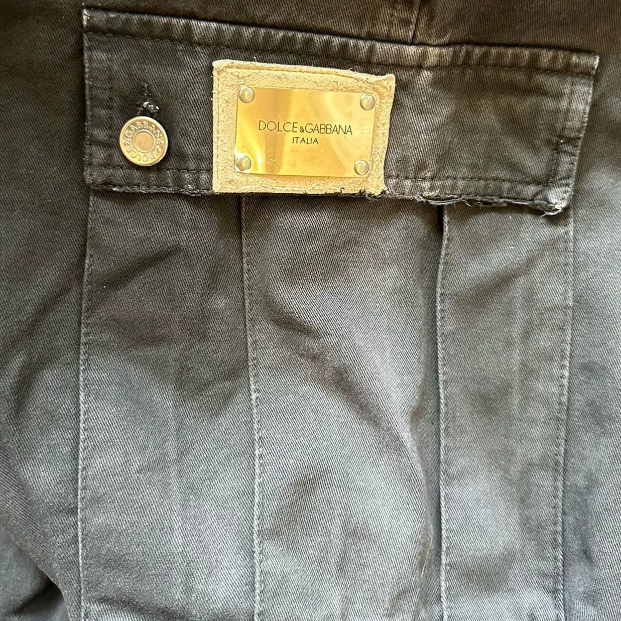 Dolce & Gabbana Dolce&Gabbana 02AW Archive Cargo Multi-Zip Vintage Size US 32 / EU 48 - 4 Thumbnail