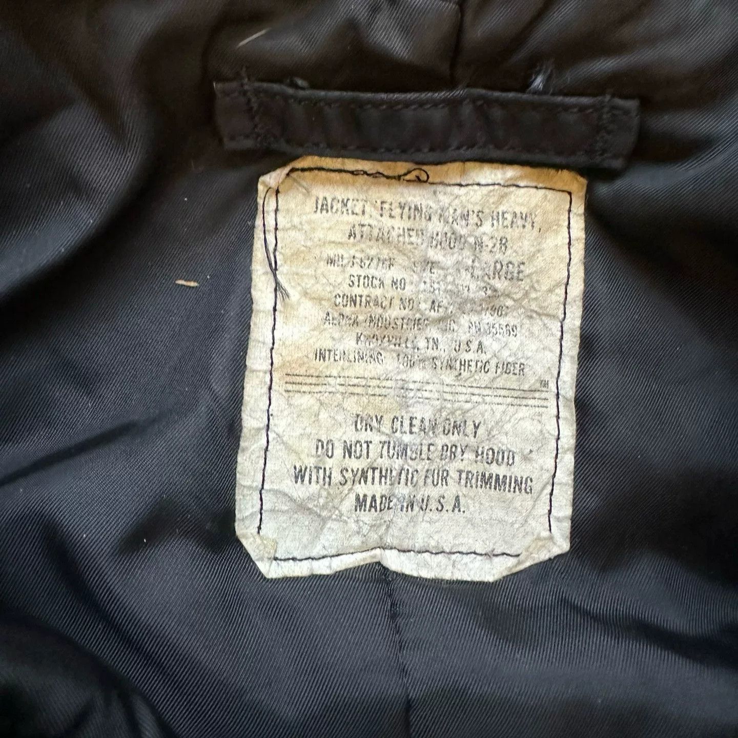 Vintage Vintage N2B Bomber 80s USA Size US M / EU 48-50 / 2 - 5 Thumbnail