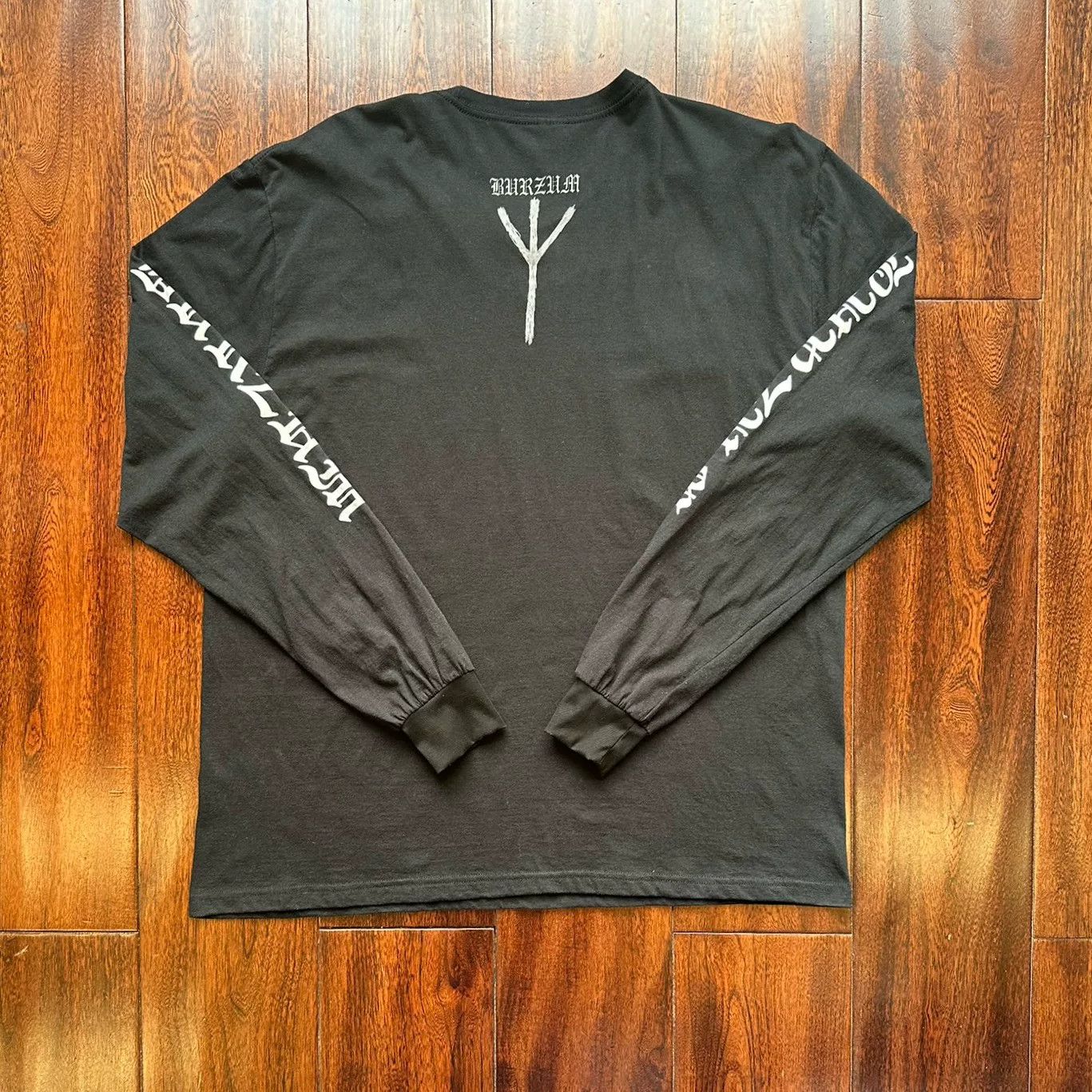 Vintage Burzum Vintage Long Sleeve Top Size US M / EU 48-50 / 2 - 2 Thumbnail
